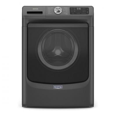 27" Maytag 5.5 Cu. Ft. Front Load Washer  7.3 Cu. Ft. Dryer and Stacking Kit - W10869845-MHW6630MBK-MGD6630MBK