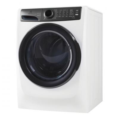 27" Electrolux 5.2 Cu. Ft. Front Load Washer 8.0 Cu. Ft. Electric Dryer and Stacking Kit - STACKIT7X-ELFW7738AW-ELFE773CAW