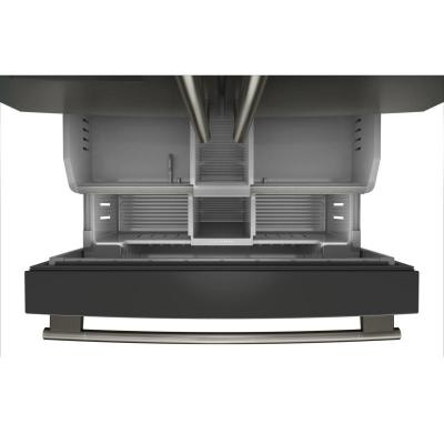 36" Kitchenaid 30 cu. ft. French Door Refrigerator with Exterior Water and Ice - KRFF436SBE