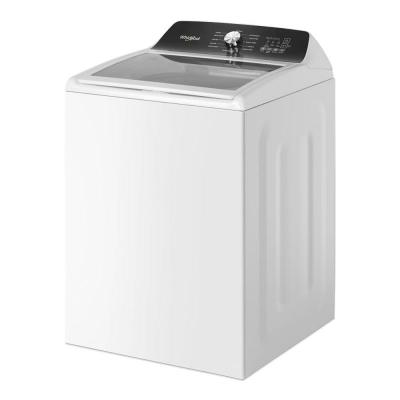28" Whirlpool 5.2 Cu. Ft. Top Load Agitator Washer with Built-In Faucet - WTW5025SW