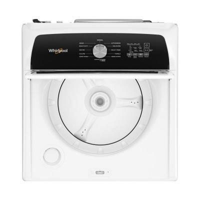 28" Whirlpool 5.2 Cu. Ft. Top Load Agitator Washer with Built-In Faucet - WTW5025SW