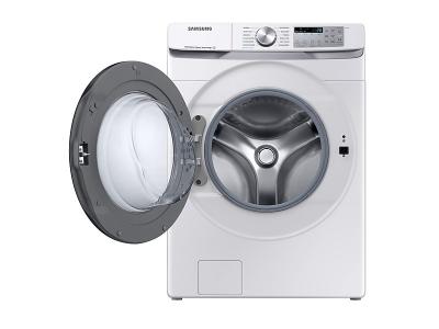 27" Samsung 5.2 Cu. Ft. Washer with Steam Wash and Super Speed - WF45B6300AW/US
