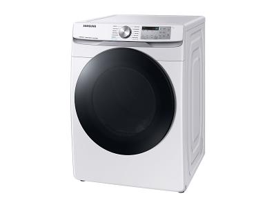 27" Samsung 7.5 Cu. Ft. Electric Dryer with Multi Steam and Steam Sanitize+ - DVE45B6305W/AC