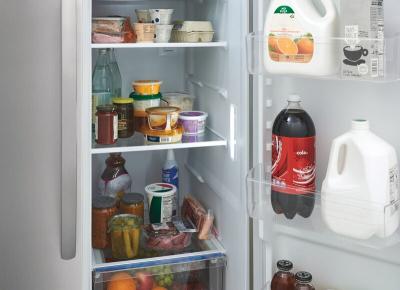 36" Frigidaire 26 Cu. Ft. Standard-Depth Side-by-Side Refrigerator - FRSN2610AF