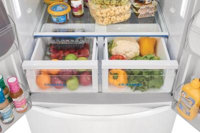 32" Frigidaire 18 Cu. Ft. Counter-Depth French Door Refrigerator - FRFG1723AW