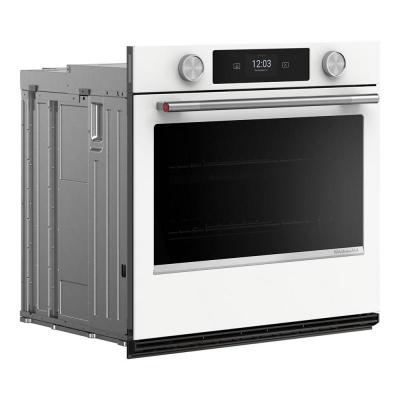 30" KitchenAid Smart Electric Single Wall Oven with Assisted Cooking Modes - KOES730SWH
