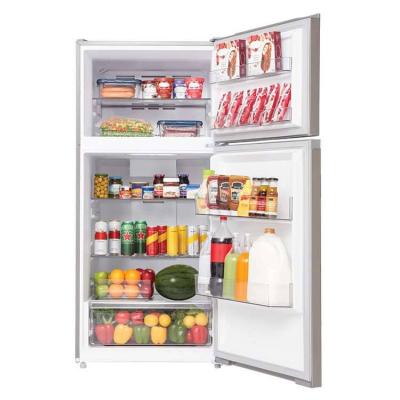 28" Midea 14.2 Cu. Ft. Top Mount Freezer Refrigerator - MRT14D2BST