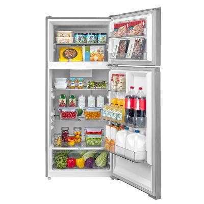 28" Midea 16 Cu. Ft. Top Mount Freezer Refrigerator - MRT16D2BST