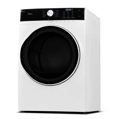 27" Midea 8.0 Cu. Ft. Front Load Dryer - MLE52N4AWW