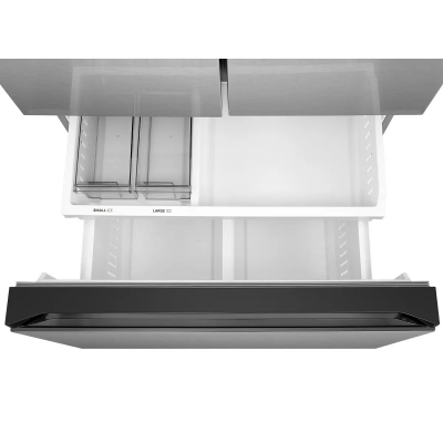 36" Midea 26.5 Cu. Ft. Counter-Depth French Door Dual Ice Maker Refrigerator - MRF27I6BST