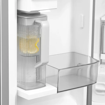 36" Midea 31.7 Cu. Ft. Standard Depth French Door Dual Ice Maker Refrigerator - MRF32I6BST