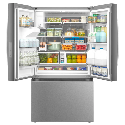 36" Midea 28.9 Cu. Ft. Standard Depth French Door Refrigerator with OneTouch AutoFill Dispenser - MRF29D9BST