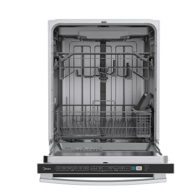 24" Midea Built-In Ultra Quiet Stainless Steel Dishwasher - MDT24H14ASTC