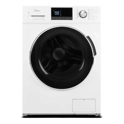 24" Midea 3.1 Cu. Ft. Front Load Washer and 4.4 Cu. Ft. Ventless Heat Pump Dryer - MLH27N5AWWC-MLE27N5AWWC