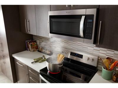 30" Whirlpool 1.9 Cu. Ft. Over the Range Microwave with Sensor Cooking Technology - YWMMS3230SZ