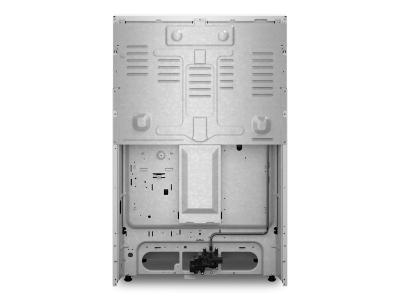 30" Whirlpool Gas Range with Air Cooking Technology and Steam Clean - WFGS4530SW