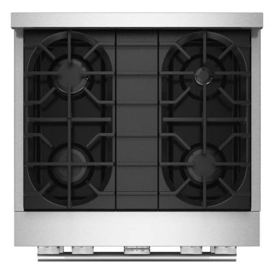 30" KitchenAid 4 Burner Commercial-Style Gas Range - KFGS930SSS