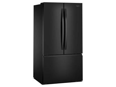 36" Whirlpool 31 Cu. Ft. French Door Refrigerator with Ice Maker - WRFF3136SB