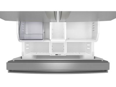 36" Whirlpool 31 Cu. Ft. French Door Refrigerator with Interior Water Dispenser - WRFF3336SZ