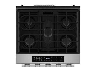 30" Kitchenaid 5.0 Cu. Ft. Smart Slide-in Gas Range - KSGS530SPS