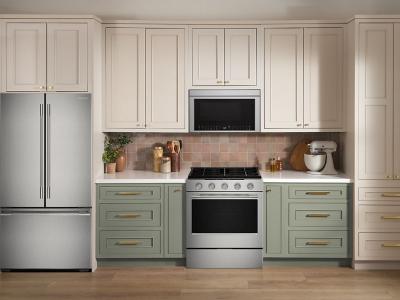 30" KitchenAid 5.0 Cu. Ft. Smart Slide-in Gas Range - KSGS330SPS