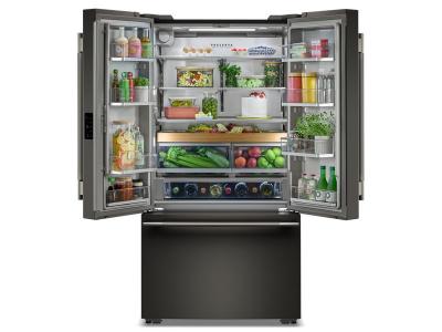 36" Kitchenaid 24 Cu. Ft. Counter-Depth French Door Refrigerator - KRFC236SBE