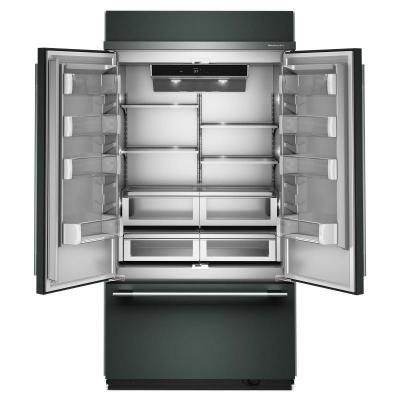 42" Kitchenaid 24.2 Cu. Ft. Built-In French Door Bottom Mount Refrigerator - KBFN542SJP