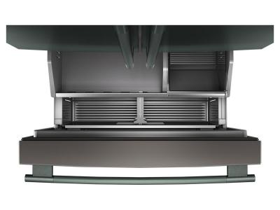 36" Kitchenaid 24 Cu. Ft. Counter-Depth French Door Refrigerator with Interior Dispense - KRFC236SJP