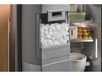 36" KitchenAid 20.8 Cu. Ft. Counter-Depth Side-by-Side Refrigerator - KRSC536RPS