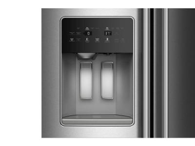 36" KitchenAid 28.7 Cu. Ft. Side-by-Side Refrigerator - KRSF536RPS