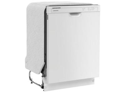 24" Amana Built-In Tall Tub Dishwasher in White - ADFS2524RW