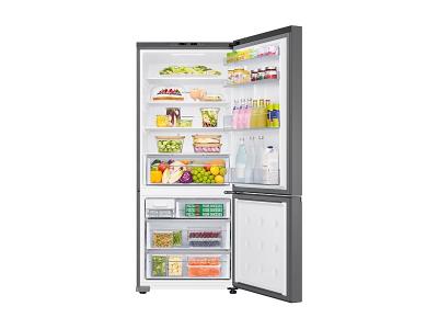 28" Samsung 15 Cu. Ft. Counter Depth Bottom Mount Refrigerator (2025) - RB15DG6000SRAA