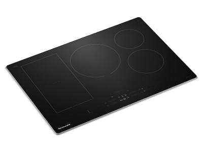30" Kitchenaid Temp Cook Induction Cooktop with 5 Cooking Zones - KCIT730SSS