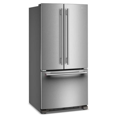 33" KitchenAid 22 Cu. Ft.Standard-Depth French Door Refrigerator - KRFF333SPS