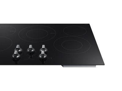 30" Samsung Electric Energy Star Certified Cooktop with Illuminated Knobs - NZ30FG6332RKAA