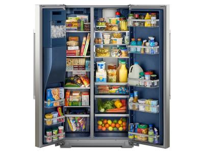 36" Maytag 20.8 Cu. Ft. Counter-Depth Side-by-Side Refrigerator - MRSC6636RZ