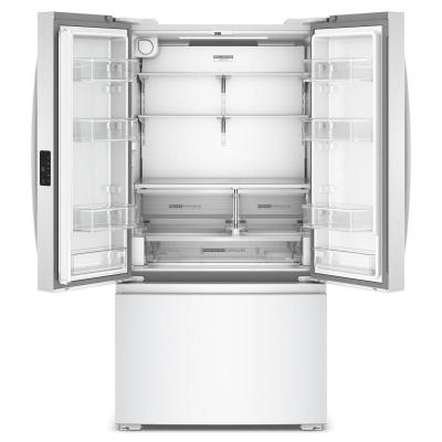 36" Whirlpool 24 Cu. Ft. True Counter Depth 3-Door French Door Refrigerator - WRFC3036RW