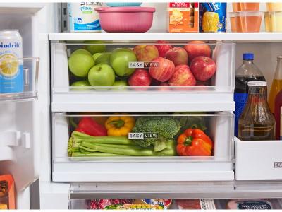 36" Whirlpool 23 Cu. Ft. True Counter Depth French Door Refrigerator - WRFC5036RV