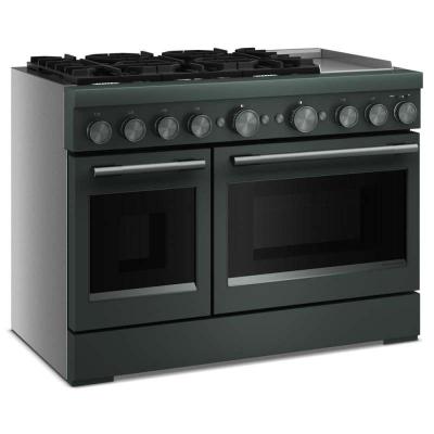 48" KitchenAid 6 Burner Commercial-Style Dual Fuel Range - KFDD948SJP