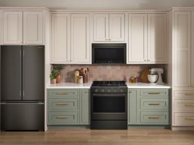 30" KitchenAid 5.0 Cu. Ft. Smart Slide-in Gas Range with Convection Cooking Modes and 2-in-1 Burner - KSGS530SBE