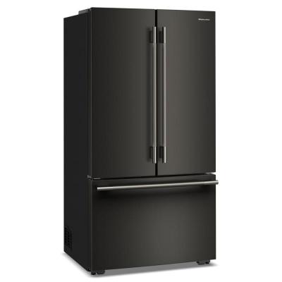 36" Kitchenaid Counter-Depth French Door Refrigerator with Internal Water Dispenser - KRFC336SBE