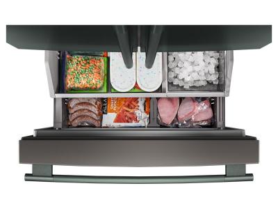 36" Kitchenaid 24 Cu. Ft. Counter-Depth French Door Refrigerator with Interior Dispense - KRFC236SJP