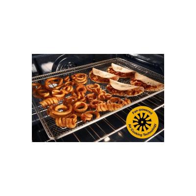 30" Whirlpool Gas Smart Range with Air Cooking Technology and Steam Clean - WSGS4530TZ