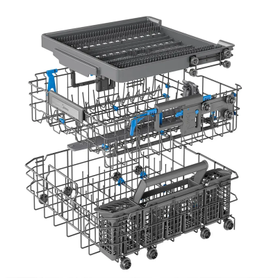 24" Midea Built-In Top Control Stainless Steel Dishwasher - MDT24P3CST