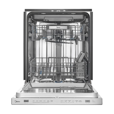 24" Midea Built-In Top Control Stainless Steel Dishwasher - MDT24P3CST