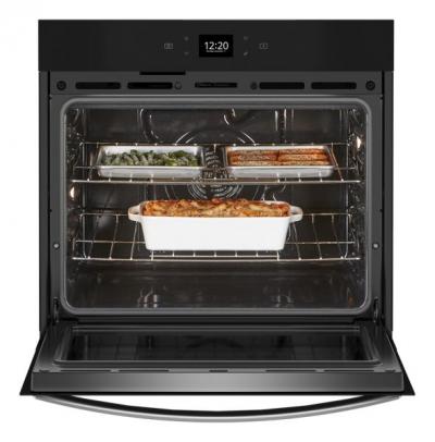 27" Whirlpool 4.3 Cu. Ft. Single Wall Oven with Air Fry When Connected - WOES5027LZ